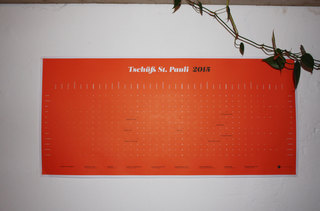 Wandkalender »Tschüß St. Pauli 2015«
